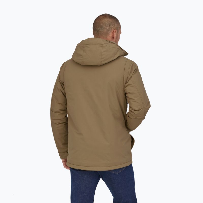 Men's insulated jacket Patagonia Isthmus Parka classic tan 2