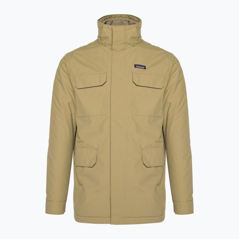 Men's insulated jacket Patagonia Isthmus Parka classic tan 6