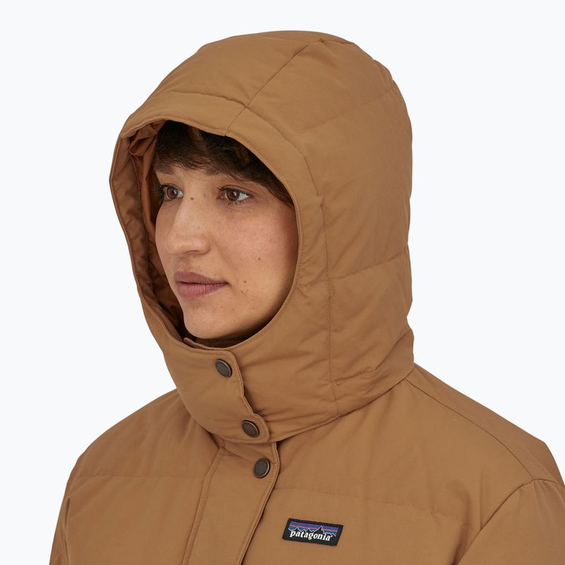 Women's Patagonia Downdrift Parka down coat nest brown 3