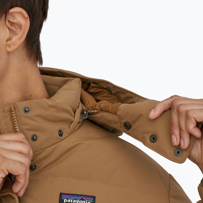 Women's Patagonia Downdrift Parka down coat nest brown 4