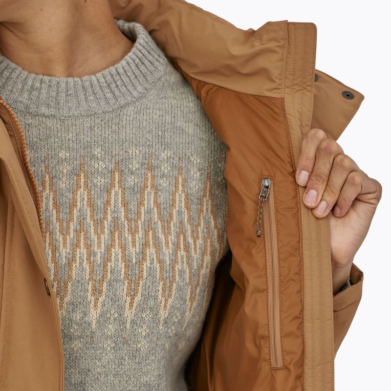 Women's Patagonia Downdrift Parka down coat nest brown 5