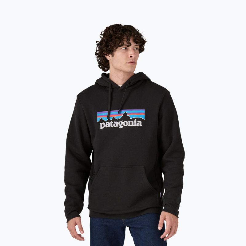 Patagonia P-6 Logo sweatshirt Uprisal black 2