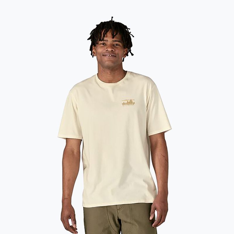 Patagonia men's t-shirt '73 Skyline Organic birch white