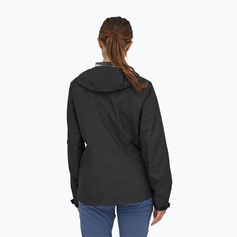 Women's Patagonia Granite Crest Rain Jacket black 2