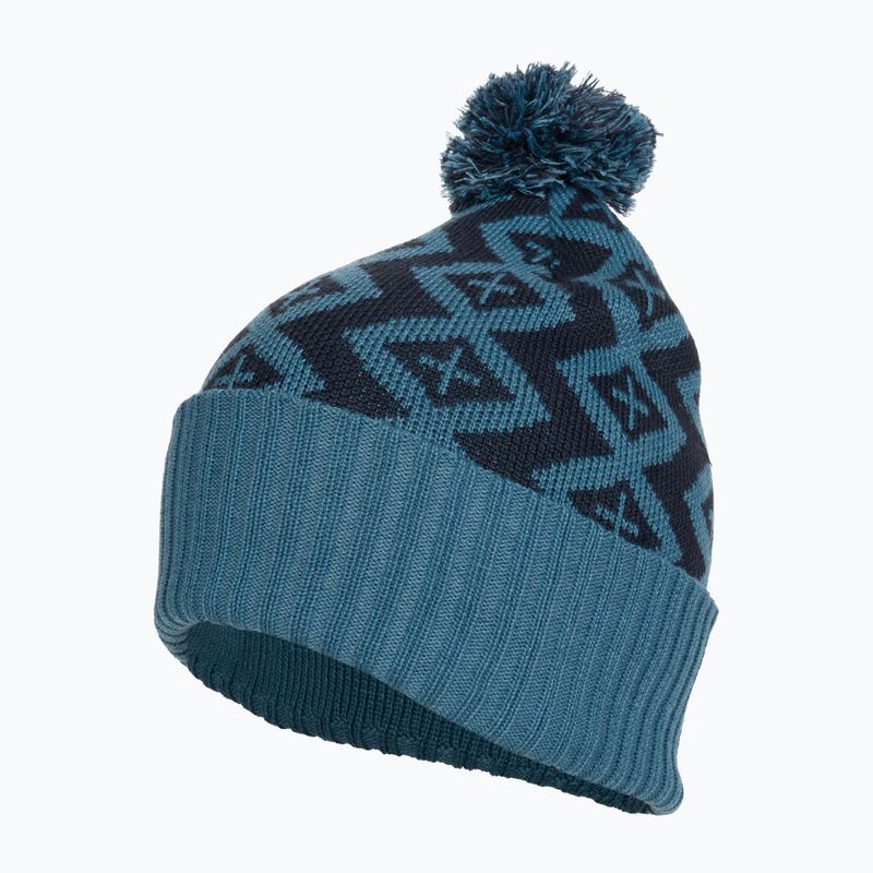 Patagonia Powder Town Beanie perennial pinecone/wavy blue 3