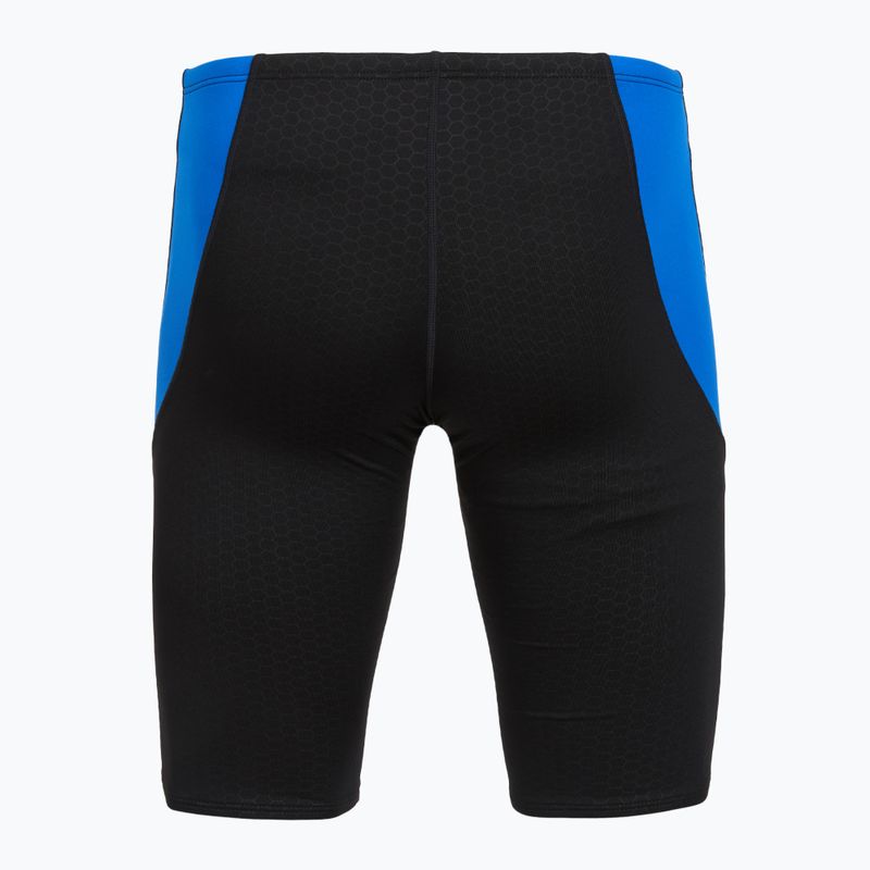 Men's swim jammers TYR Durafast Elite Oceanid Jammer black/blue 2