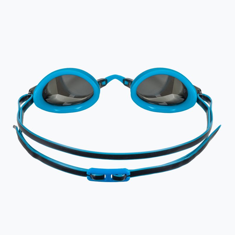 TYR children's swimming goggles Blackops 140 Ev Racing Mirrored silver/ blue/ black 4
