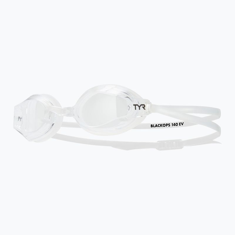 Women's swimming goggles TYR Blackops 140 Ev Racing clear/ clear/ clear