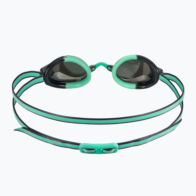 Women's swimming goggles TYR Blackops 140 Ev Racing Mirrored silver/ mint/ black 4