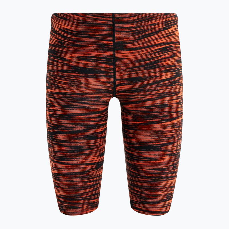 Men's TYR Fizzy Jammer swimwear black and orange SFIZ_062_30 2