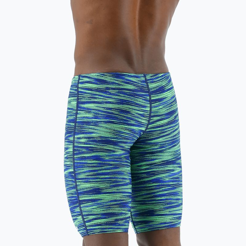 Men's TYR Fizzy Jammer swimwear blue and green SFIZ_487_30 7