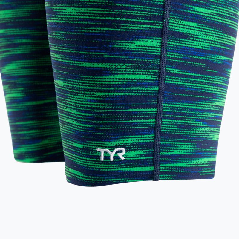 Men's TYR Fizzy Jammer swimwear blue and green SFIZ_487_30 3