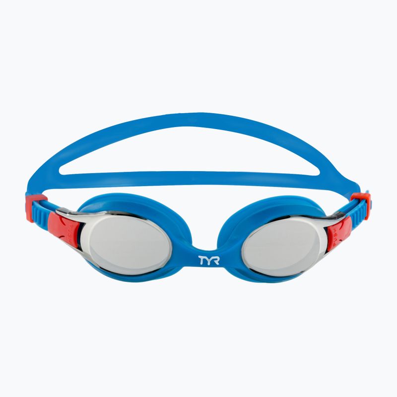 TYR Swim goggles for children Swimple Metallized silver/blue 2