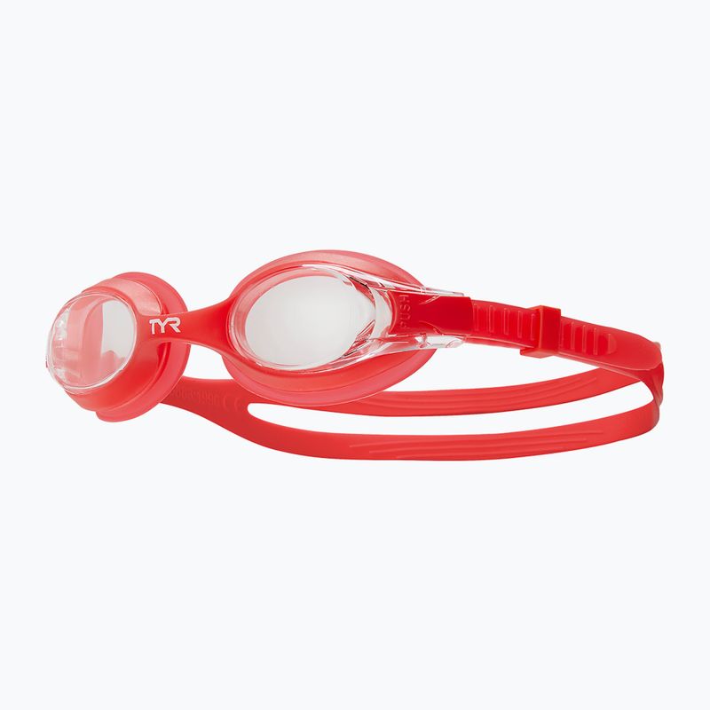 TYR children's swimming goggles Swimple clear/red