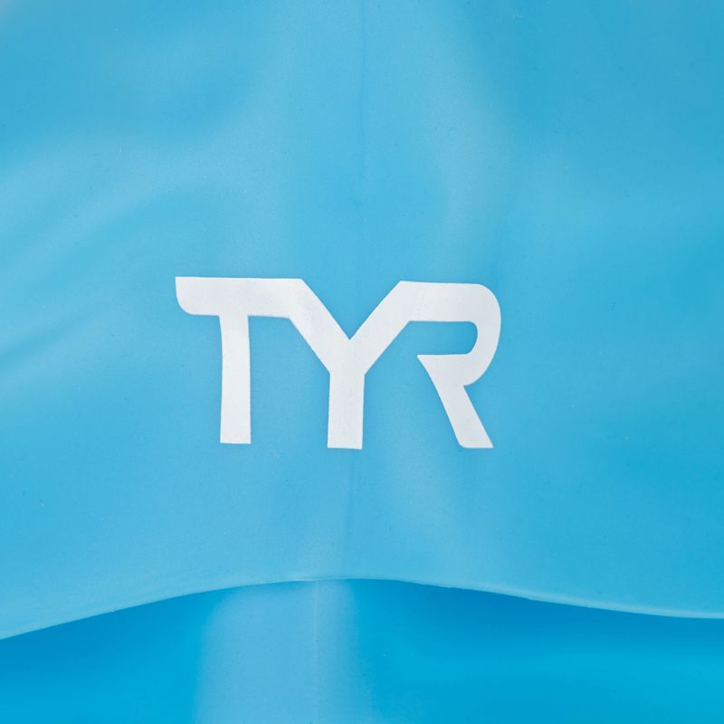 TYR Long Hair Wrinkle Free swimming cap 2