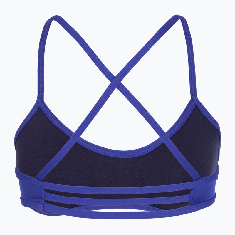 TYR Durafast Elite Solid Trinity swimsuit top royal 2