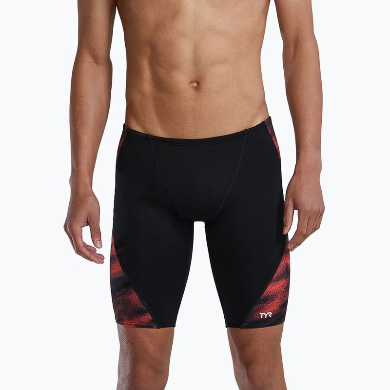 Men's swimming jammers TYR Soren Blade Splice Jammer red