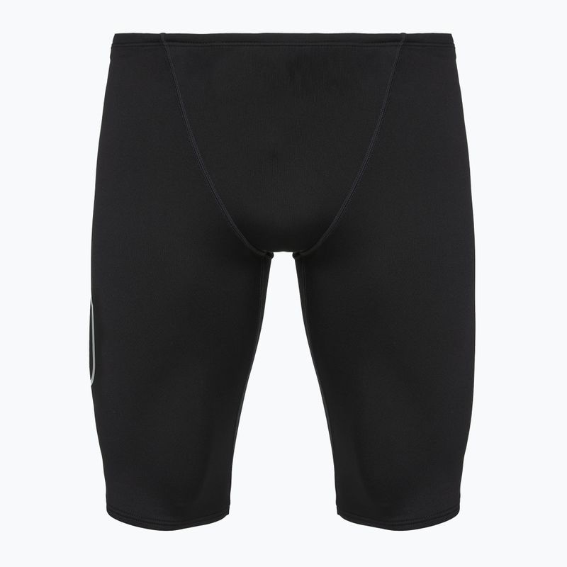 Men's swim jammers TYR Soild Large Logo Jammer black 3