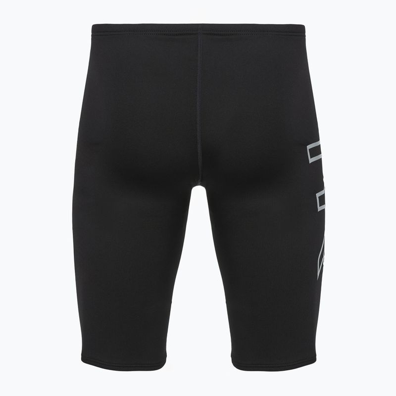 Men's swim jammers TYR Soild Large Logo Jammer black 4