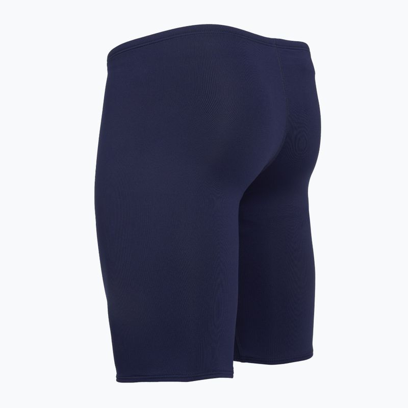 Men's swim jammers TYR Soild Large Logo Jammer navy 4