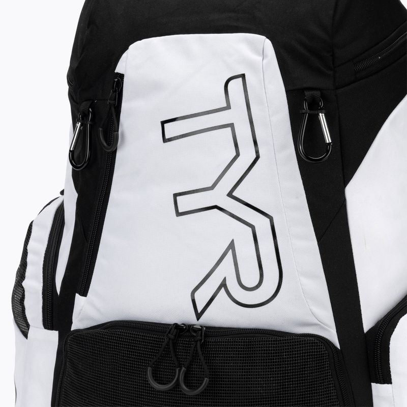 Swim backpack TYR Alliance 45 l white/black 5