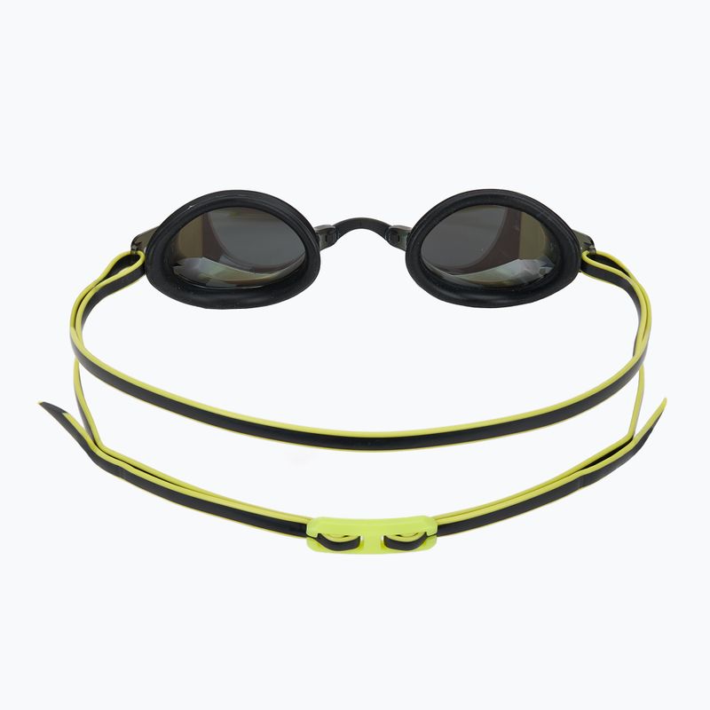 TYR Blackops 140 Ev Racing Mirrored fluo green/black swimming goggles 4