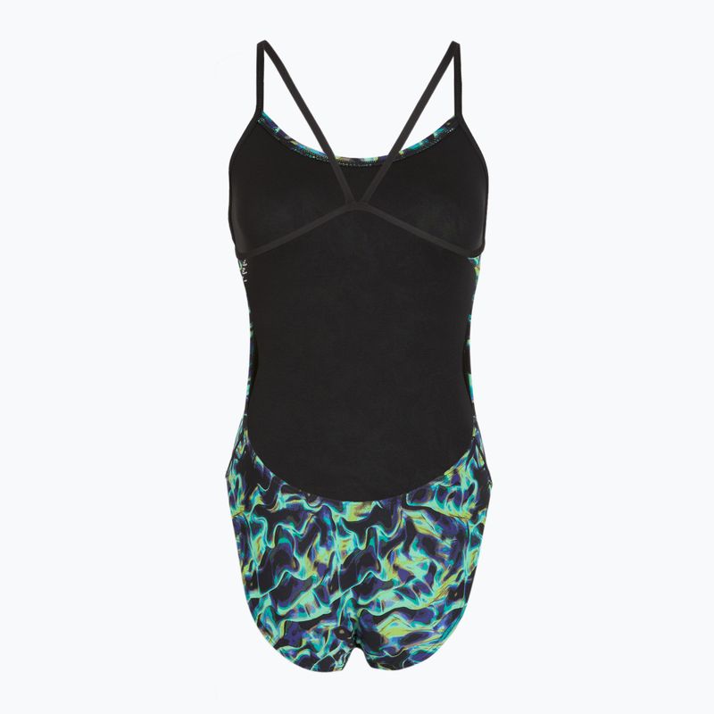 Women's one-piece swimsuit TYR Durafast Elite Energy Cutoutfit green 2