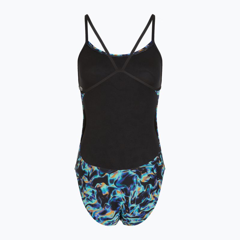 Women's one-piece swimsuit TYR Durafast Elite Energy Cutoutfit blue 2