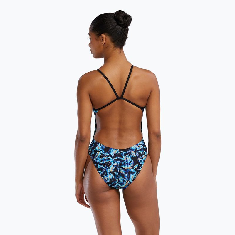 Women's one-piece swimsuit TYR Durafast Elite Energy Cutoutfit blue 5