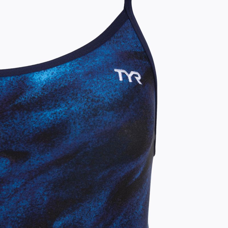 Women's one-piece swimsuit TYR Durafast Elite Soren Trinityfit blue 3