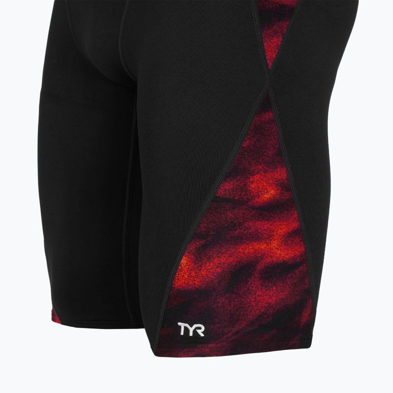Men's swimming jammers TYR Soren Blade Splice Jammer red 3