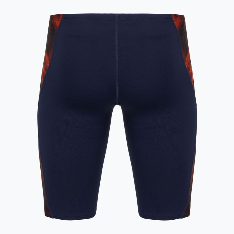 Men's swimming jammers TYR Soren Blade Splice Jammer orange 2