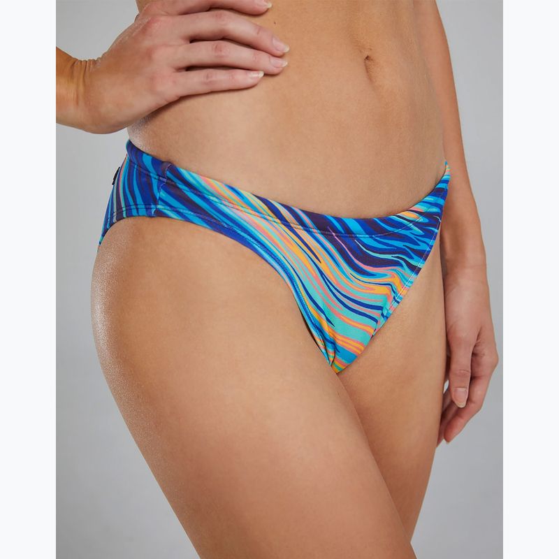 TYR Riptidal Classic Full Coverage Bikini bottom teal/orange 6