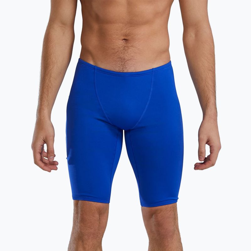 Men's swimming jammers TYR Soild Large Logo Jammer royal