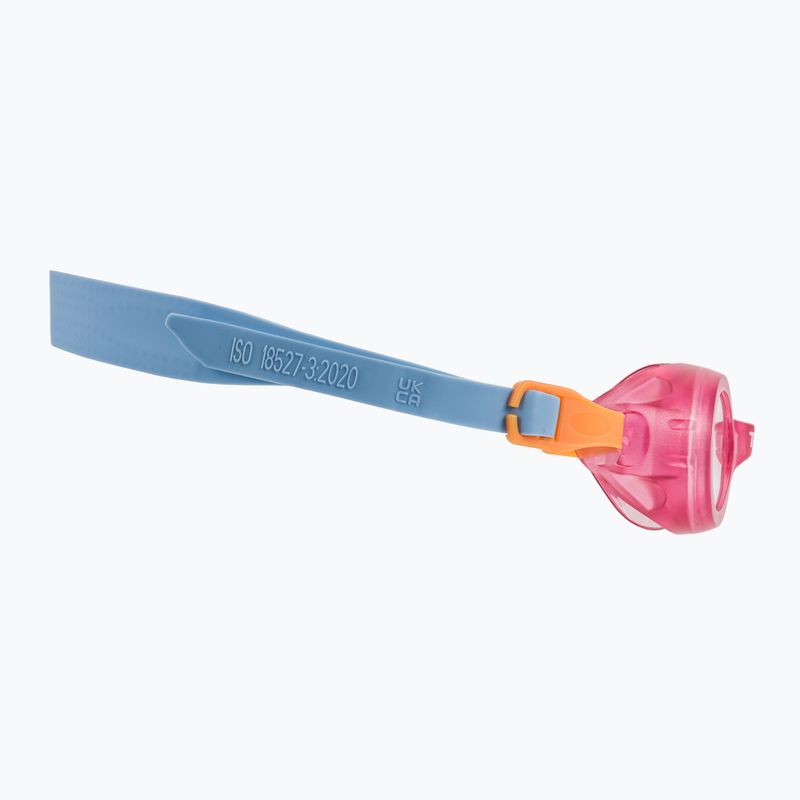 Children's swim goggles TYR Aqua Blaze clear / pink 3