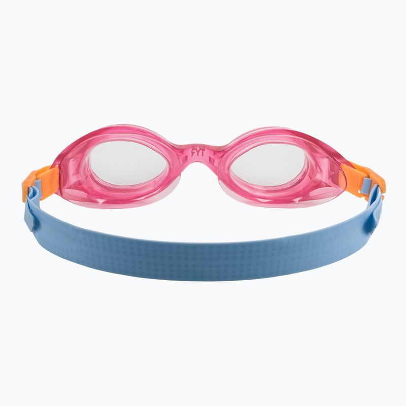 Children's swim goggles TYR Aqua Blaze clear / pink 4