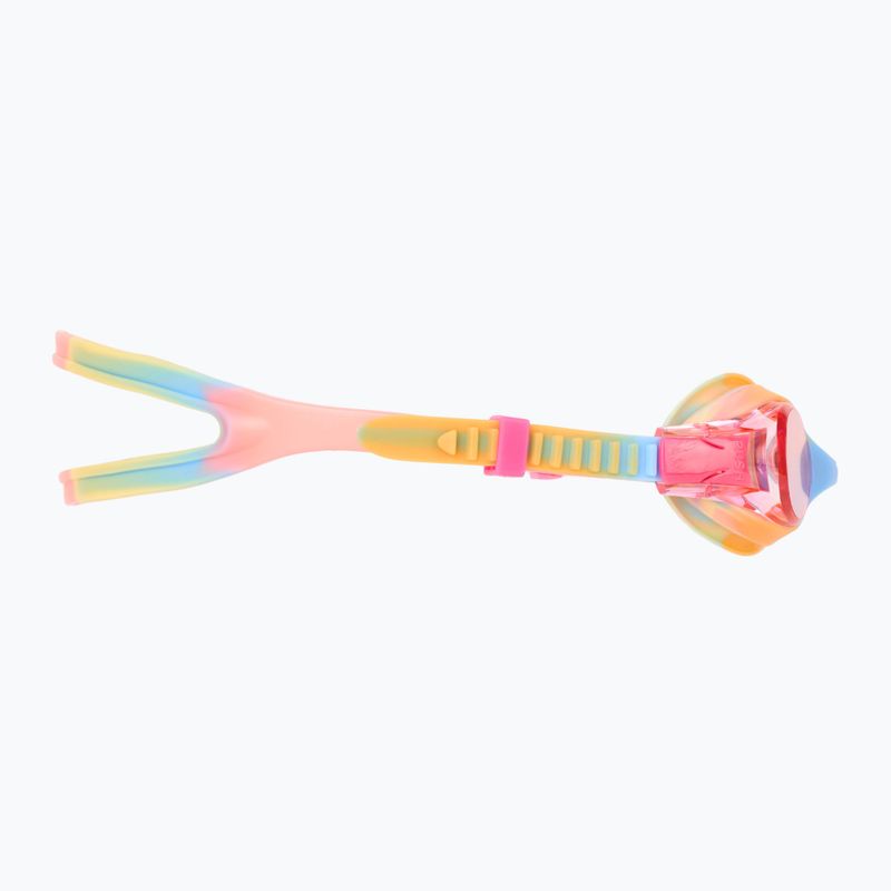 Children's swim goggles TYR Swimple Tie Dye Non-Mirrored pink/orange/yellow 3
