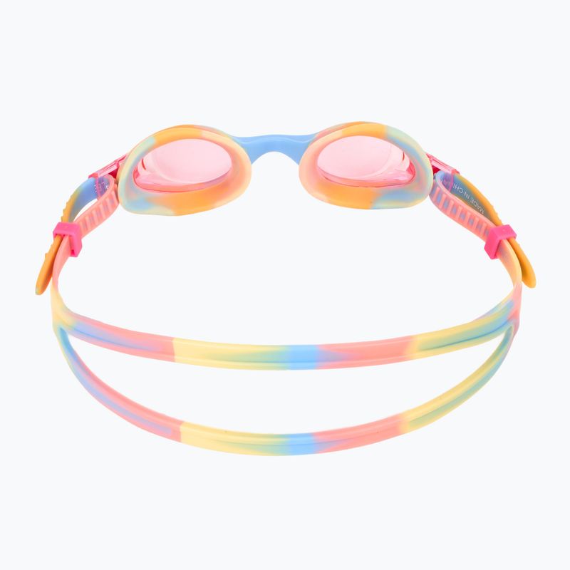 Children's swim goggles TYR Swimple Tie Dye Non-Mirrored pink/orange/yellow 4