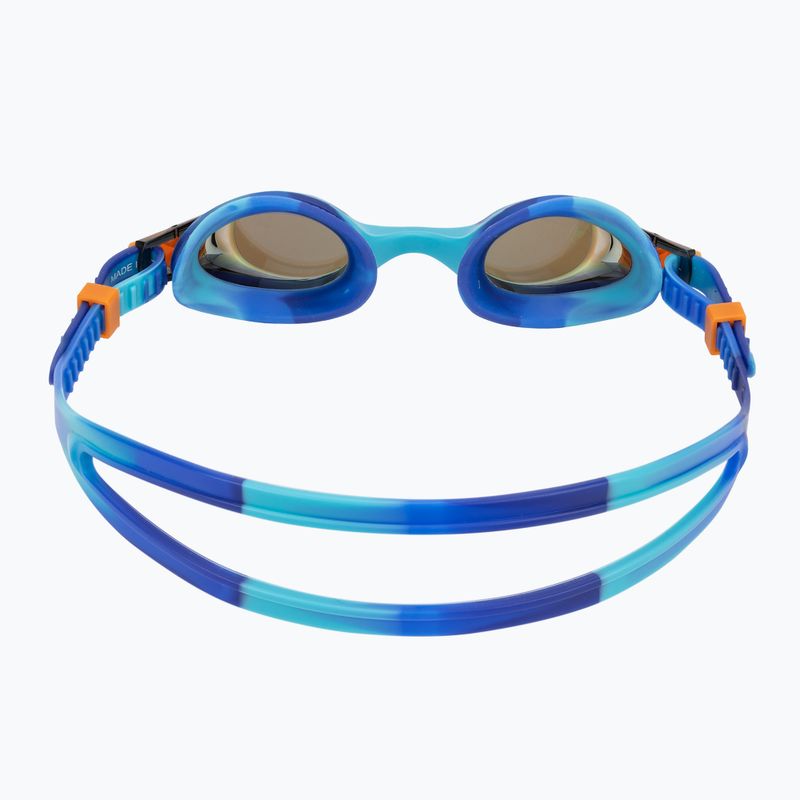 Children's swim goggles TYR Swimple Tie Dye Mirrored blue / multi 4