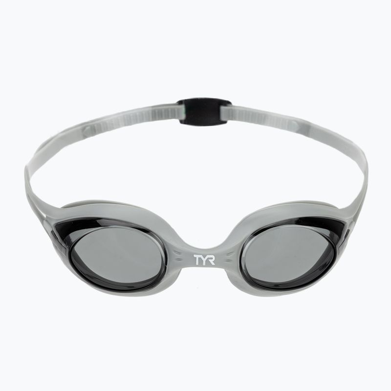 Swim goggles TYR Hydra Flare smoke/grey 2