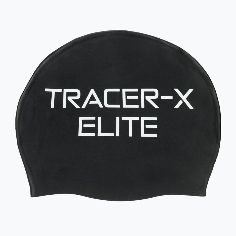 Swim goggles TYR Tracer-X Elite Racing Mirrored black/lime 6