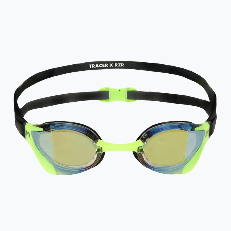 Swim goggles TYR Tracer-X RZR Mirrored limelight 2