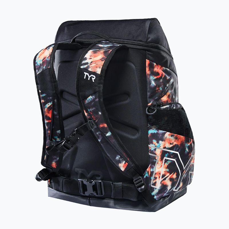 Swim backpack Tyr Alliance Validus Printed 45 l orange/aqua/black 2