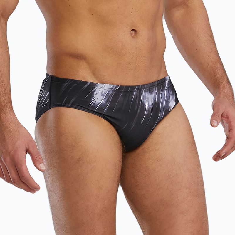 Swim briefs Tyr Durafast Elite Cycloid titanium 3