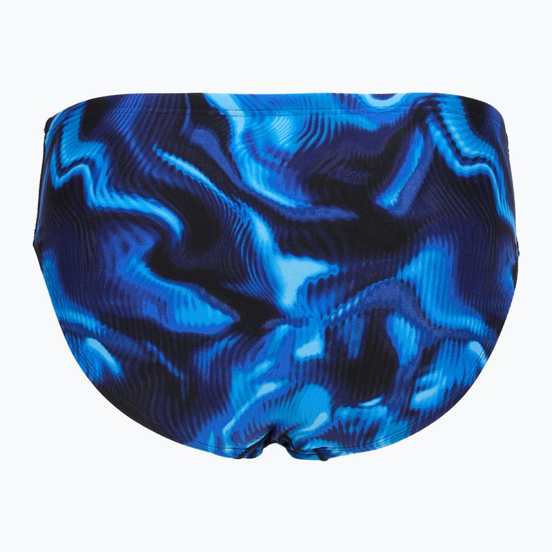 Men's swim briefs TYR Durafast Elite Waveform Brief blue 6