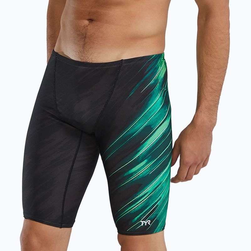 Men's swim jammers Tyr Durafast Elite Cycloid green 3