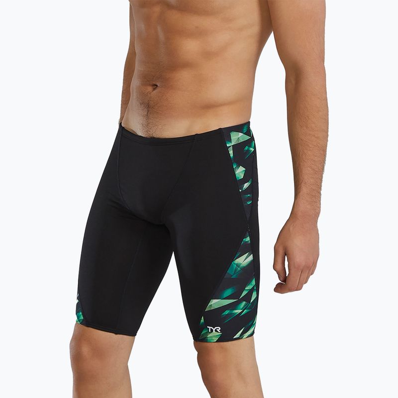 Men's swim jammers Tyr Durafast Elite Triadic green 4