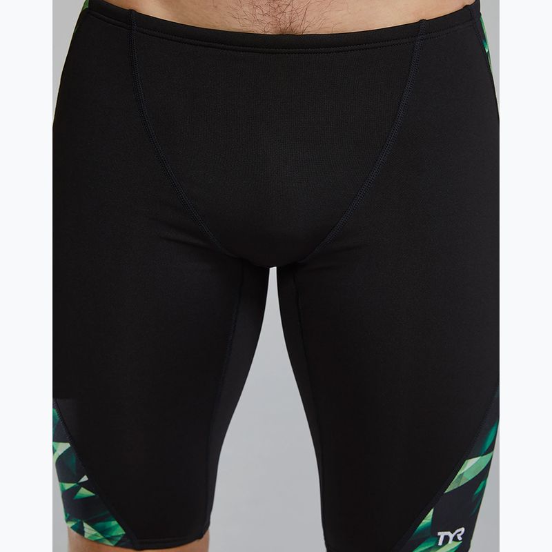 Men's swim jammers Tyr Durafast Elite Triadic green 5