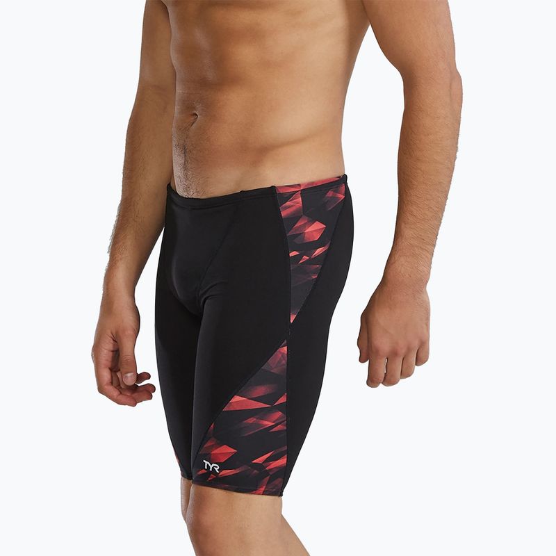 Men's swim jammers Tyr Durafast Elite Triadic red 4
