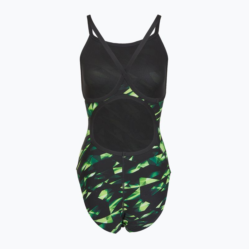 Women's one-piece swimsuit TYR Durafast Elite Triadic Diamondfit green 2